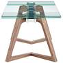 Donar 94 1/2" Wide Walnut Extension Dining Table