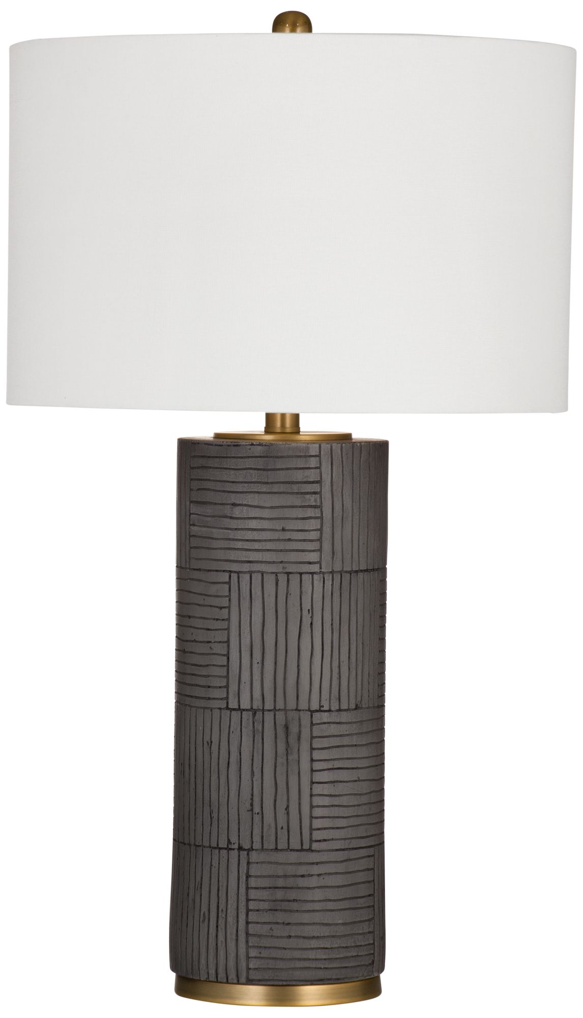 Donegal 28" Modern Styled Gray Table Lamp - #017H9 | Lamps Plus