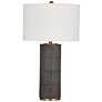 Donegal 28" Modern Styled Gray Table Lamp