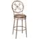 Donnelly 26" Granite Faux Leather Swivel Counter Stool