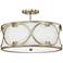 Donny Osmond Home Alexander 18" Wide Gold Ceiling Light