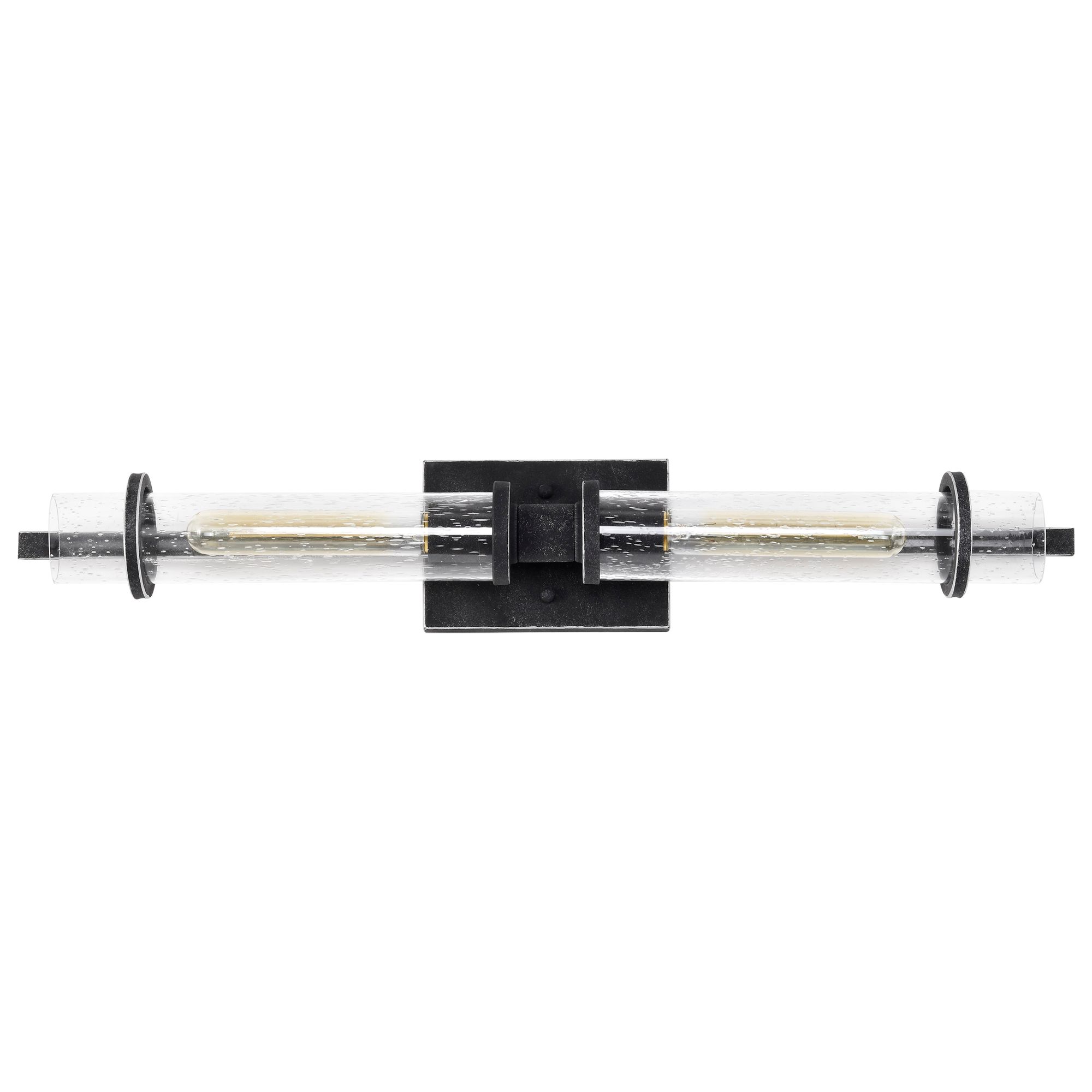 Image 6 Donzi; 2 Light; Vanity Fixture; Iron Black Finish more views