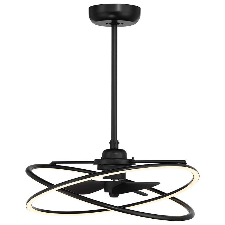 Image 1 Dorado LED Fan D'Lier in Matte Black