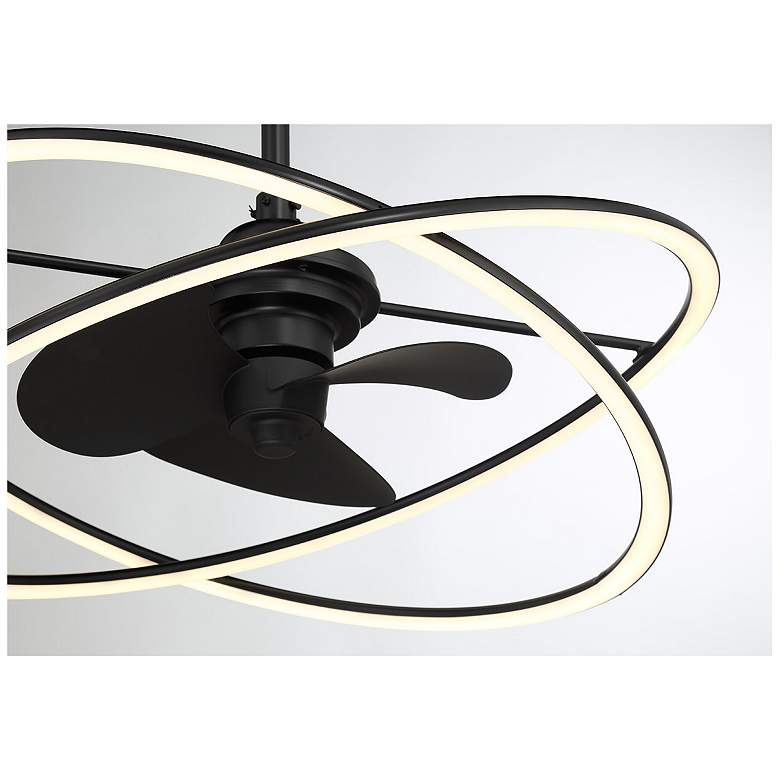 Image 6 Dorado LED Fan D'Lier in Matte Black more views