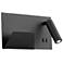 Dorchester 6 1/2" High Black LED Wall Sconce