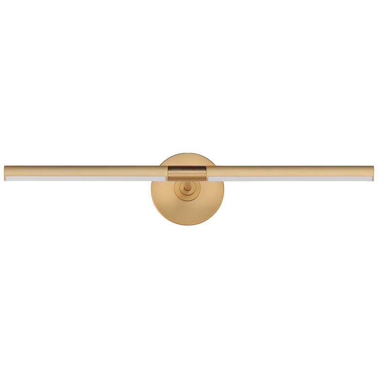 Image 2 Dorian 23" Wide Plated Gold Direct Wire LED Picture Light
