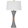 1_Dorian 28" High Dark Cement Table Lamp