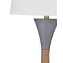 2_Dorian 28" High Dark Cement Table Lamp more views