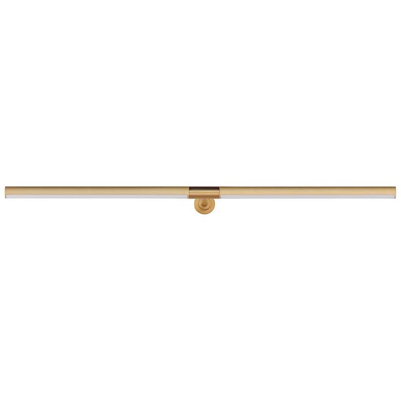 Image 3 Dorian 30 3/4"W Plated Gold Direct Wire LED Picture Light more views