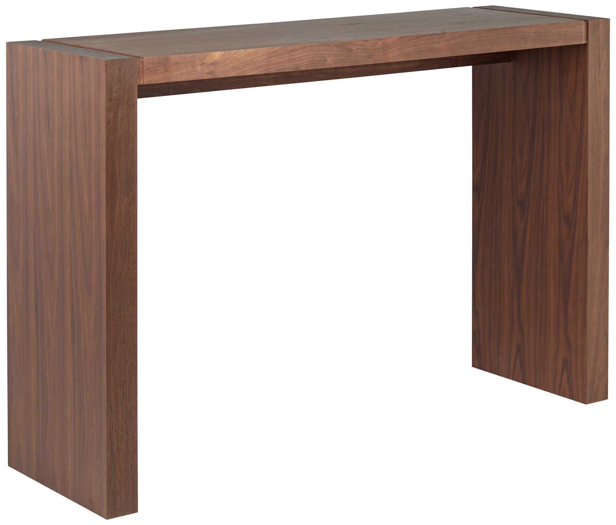 Dorian 60" Wide Walnut Rectangular Bar Table