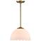 Dorinda 12 1/4" Wide Brushed Champagne Bronze Pendant Light