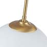 2_Dorinda 12 1/4" Wide Brushed Champagne Bronze Pendant Light more views