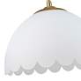 4_Dorinda 12 1/4" Wide Brushed Champagne Bronze Pendant Light more views