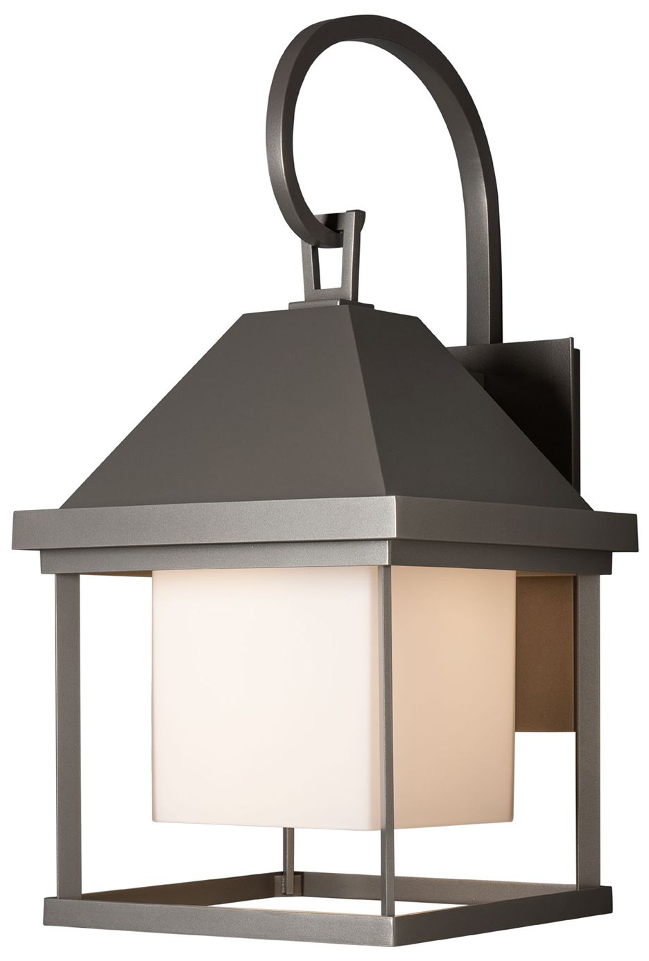 Dorset 22.7"High Coastal Burnished Steel Outdoor Wall Sconce