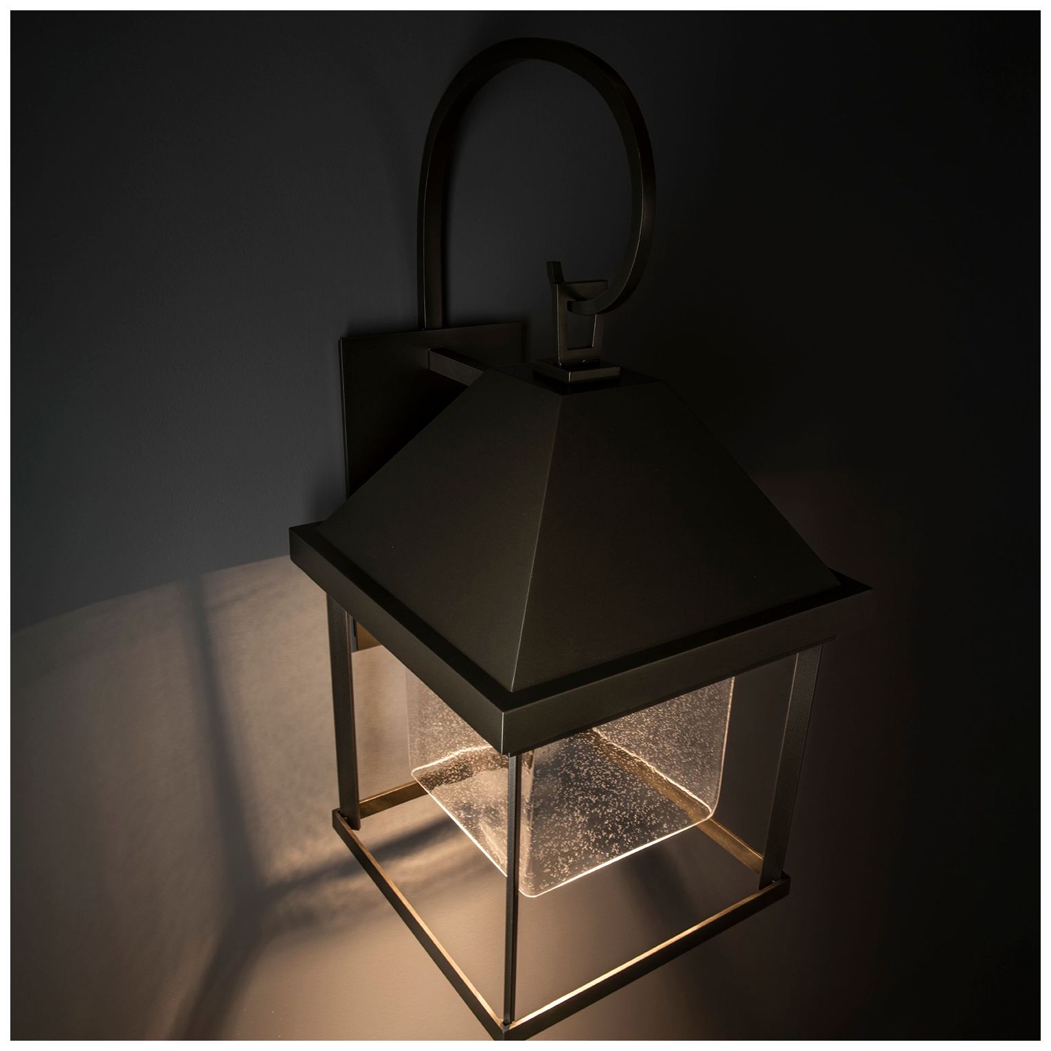 Dorset 29.5"High Coastal Dark Smoke Outdoor Wall Sconce