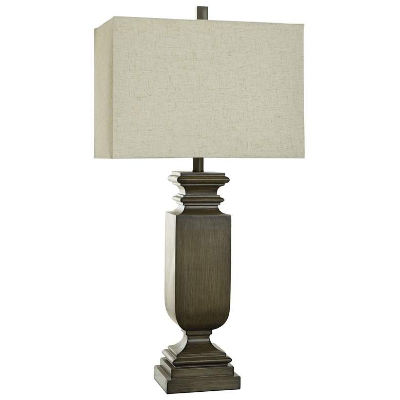 Image 1 Dorthy 33.5" High Faux Wood Table Lamp