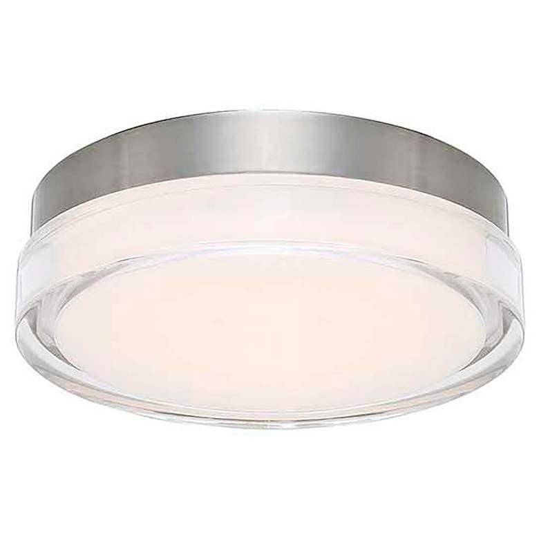Image 2 Dot 12 1/4" Wide Stainless Steel LED Outdoor Ceiling Light