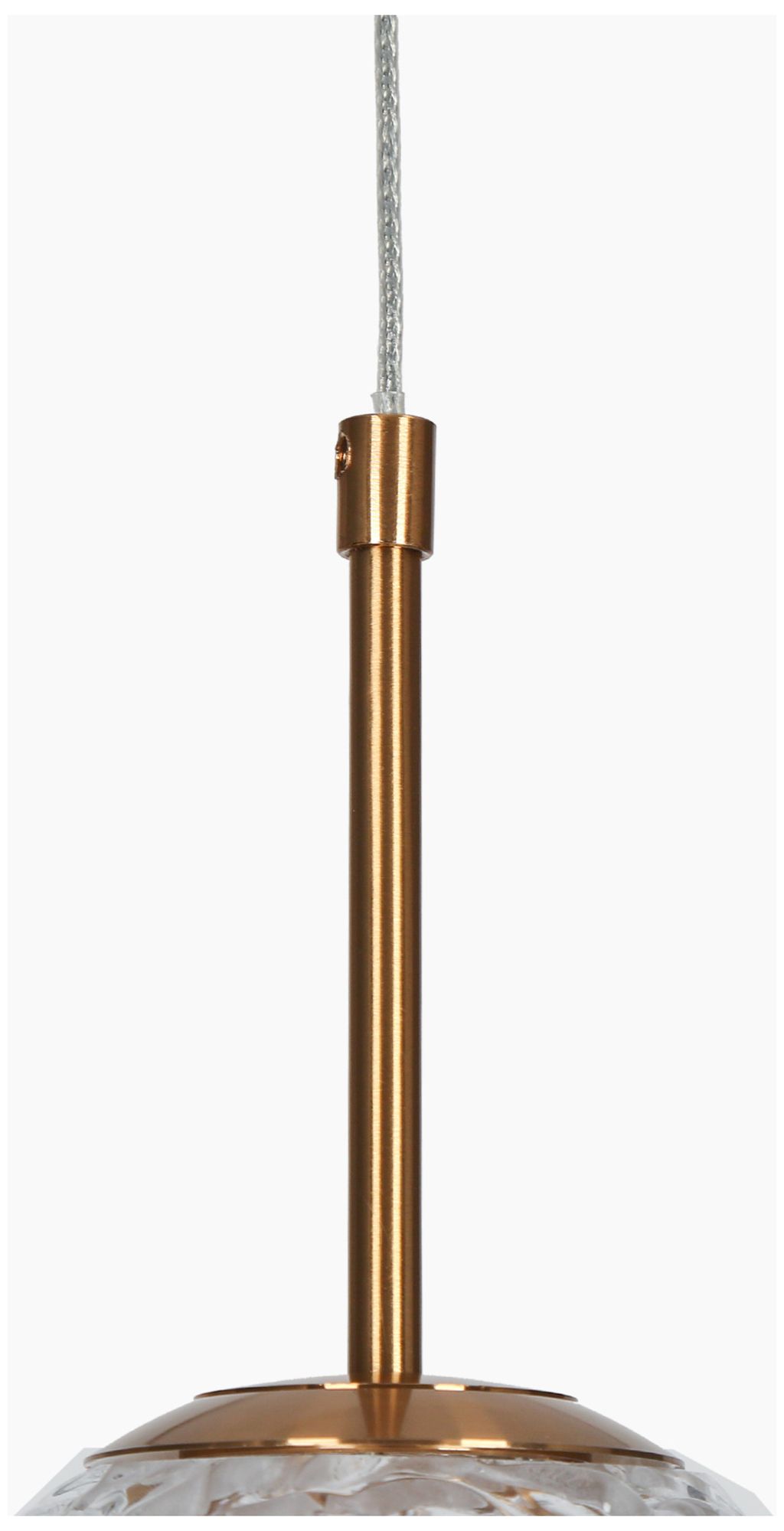 Doteaey 1-Light Glass LED Pendant Light - Made to Order