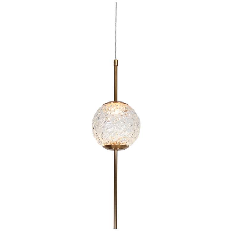Image 1 Doteaey 1-Light Glass LED Pendant Light