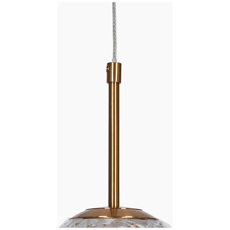 Image 5 Doteaey 1-Light Glass LED Pendant Light more views
