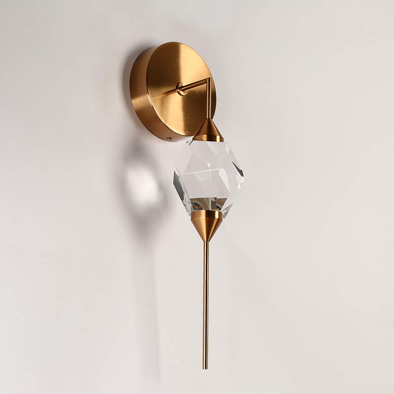 Image 4 Doteaey 1-Light LED Crystal Wall Sconces more views