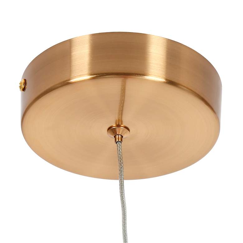 Image 6 Doteaey 1-Light LED Gold Glass Pendant Light more views