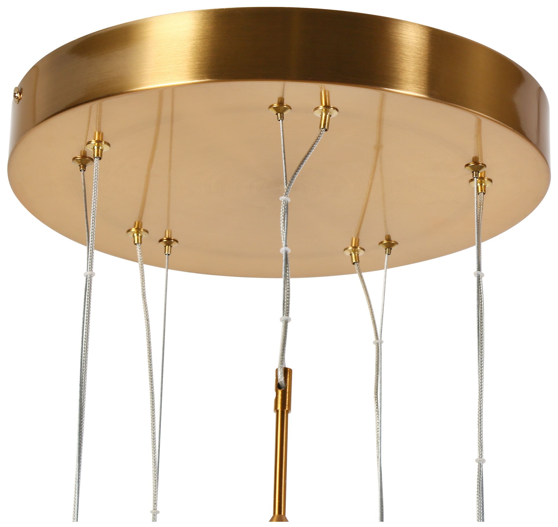 Image 3 Doteaey 5-Light Gold Cluster LED Crystal Island Pendant Light Made to Order more views