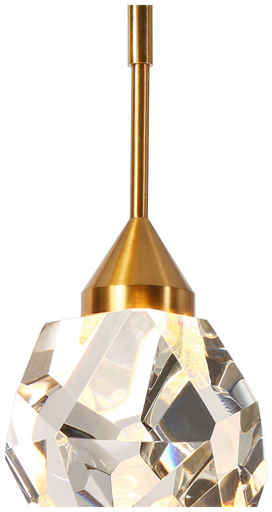 Image 4 Doteaey 5-Light Gold Cluster LED Crystal Island Pendant Light Made to Order more views
