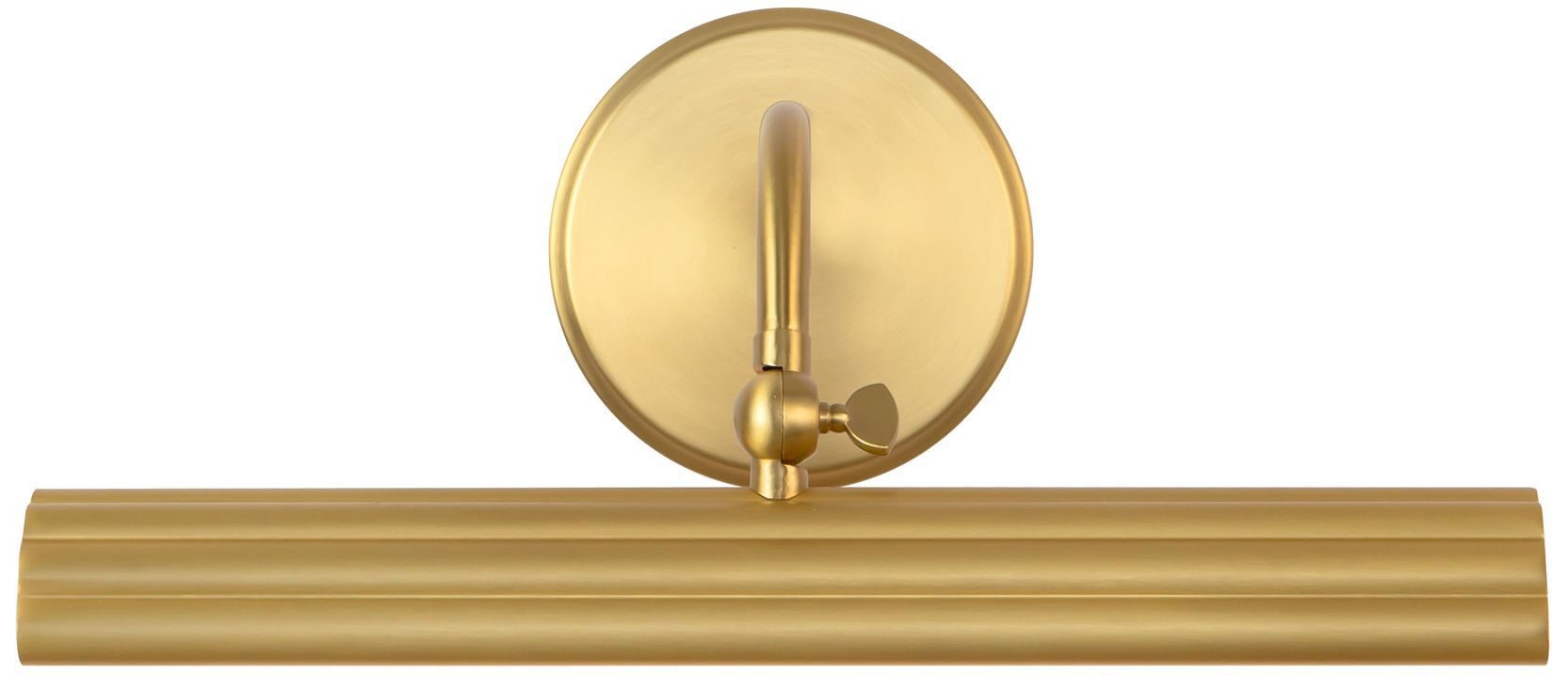 Image 2 Dottie 14-in Brushed Gold dimmable LED Wall/Picture Light