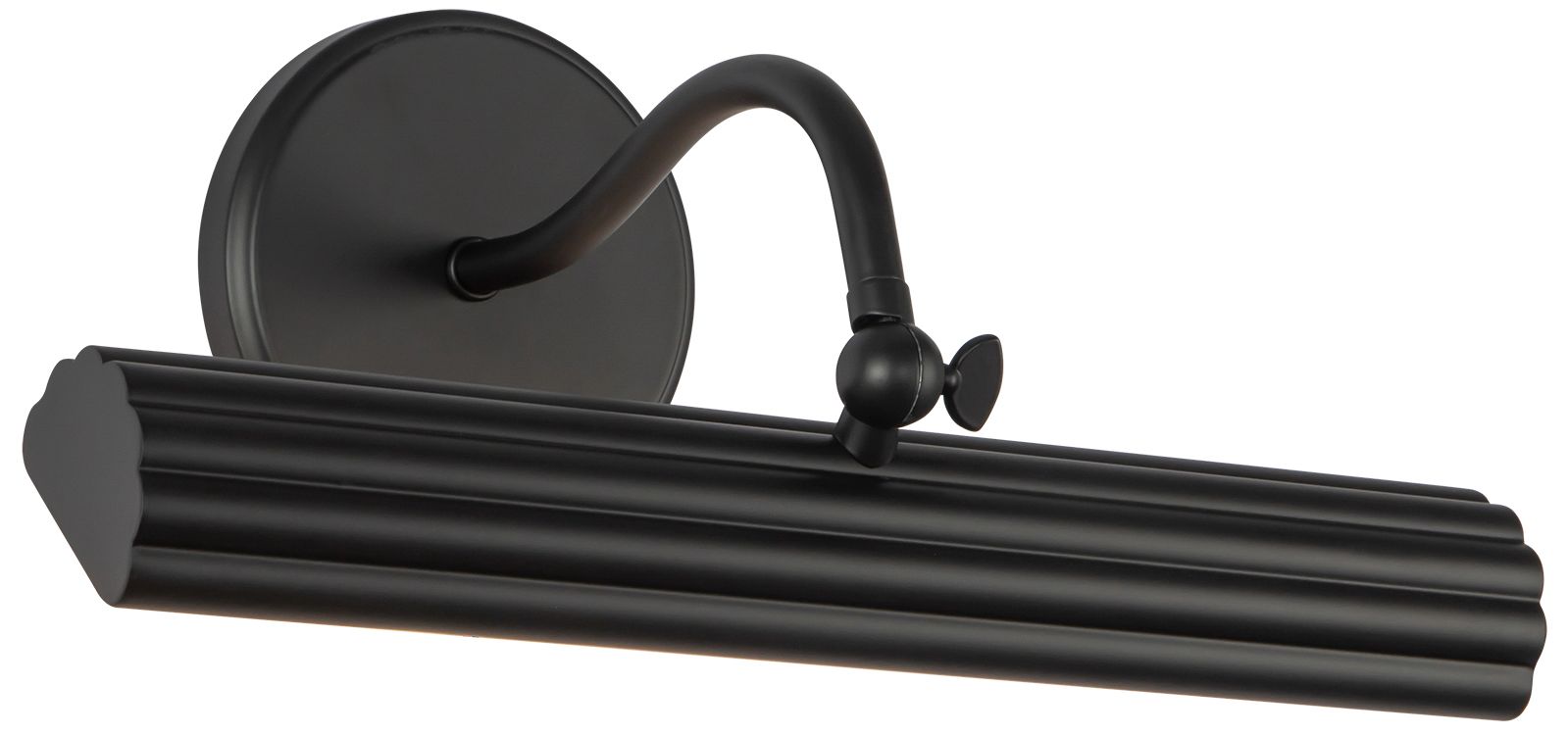 Image 4 Dottie 14-in Matte Black dimmable LED Wall/Picture Light more views