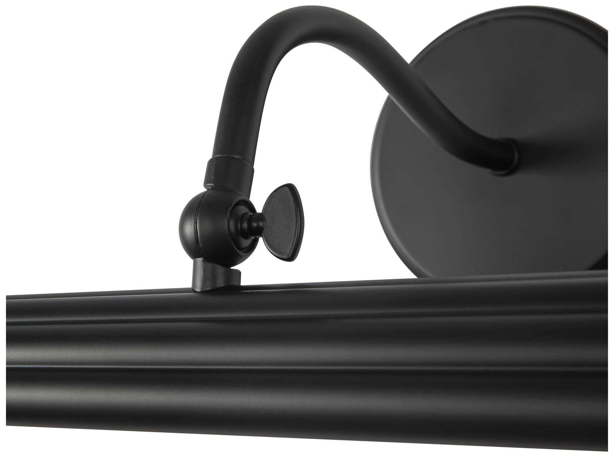 Image 5 Dottie 14-in Matte Black dimmable LED Wall/Picture Light more views