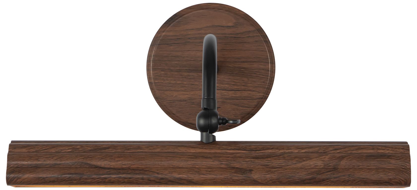 Image 2 Dottie 14-in Walnut Brown dimmable LED Wall/Picture Light