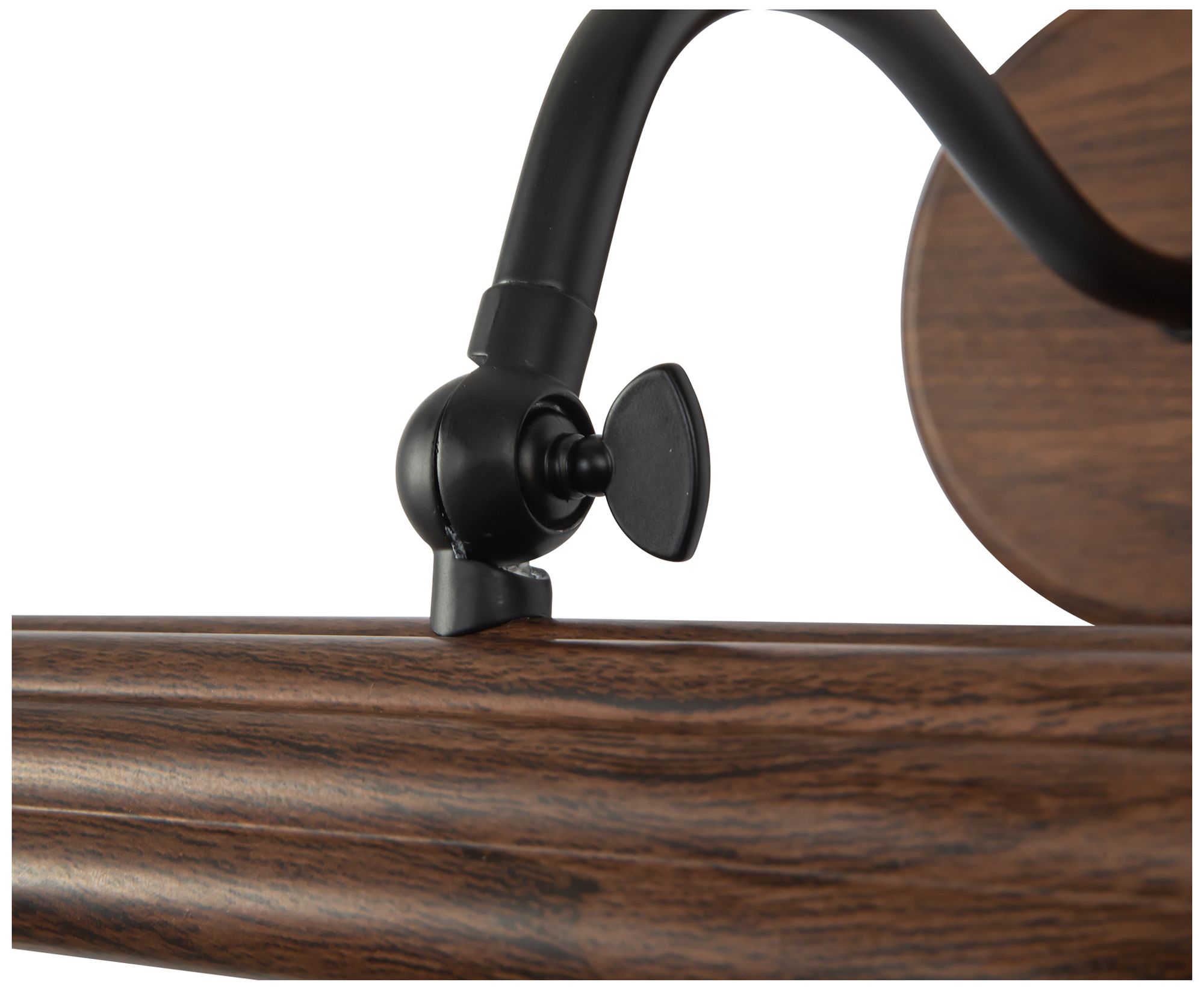 Image 5 Dottie 14-in Walnut Brown dimmable LED Wall/Picture Light more views