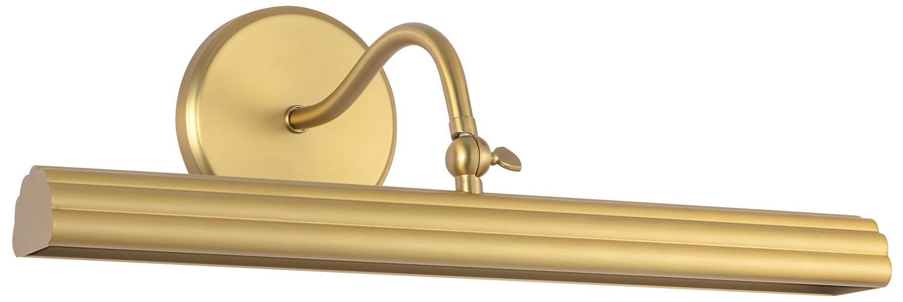 Image 3 Dottie 18-in Brushed Gold dimmable LED Wall/Picture Light more views