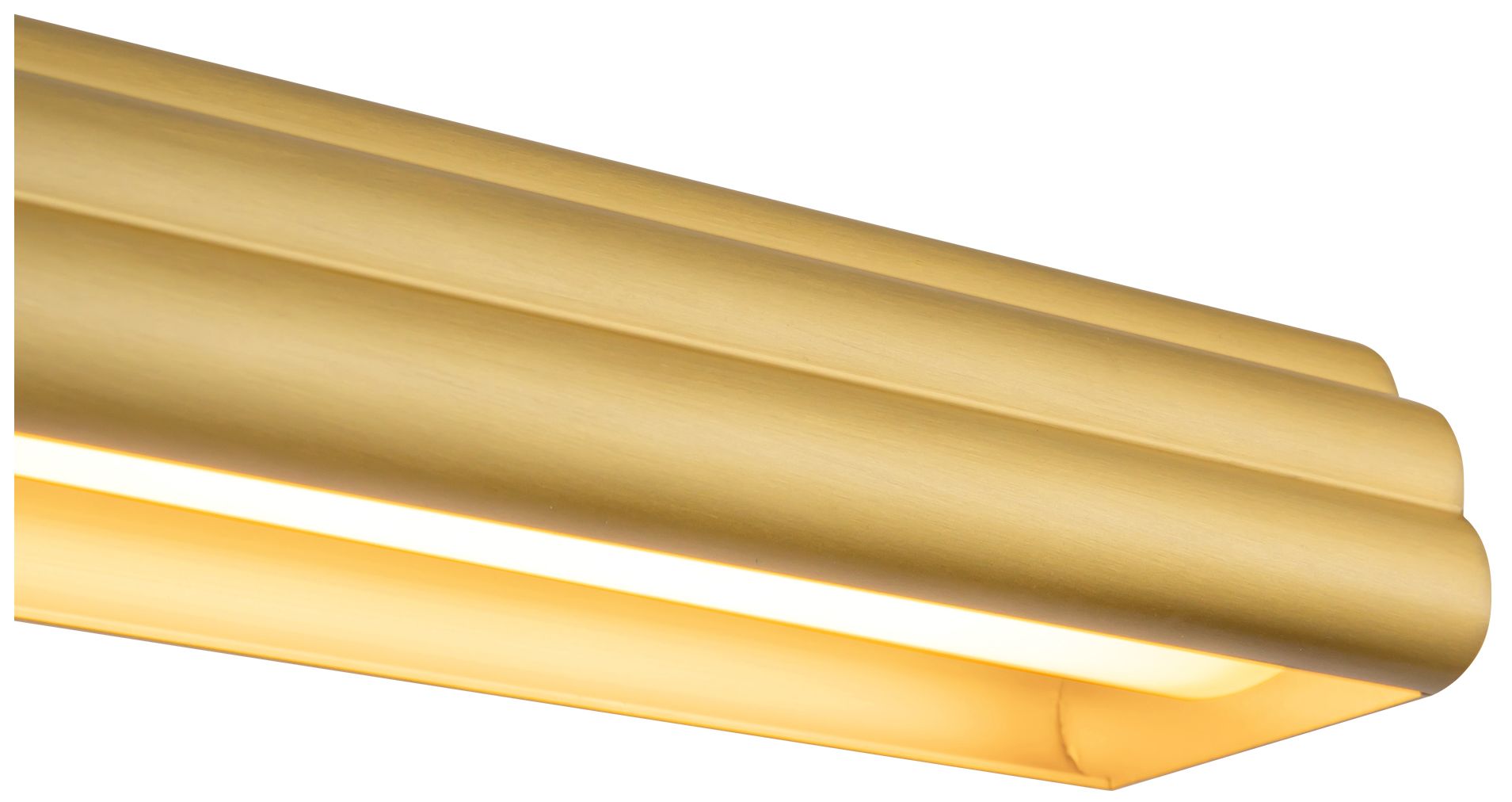 Image 7 Dottie 18-in Brushed Gold dimmable LED Wall/Picture Light more views