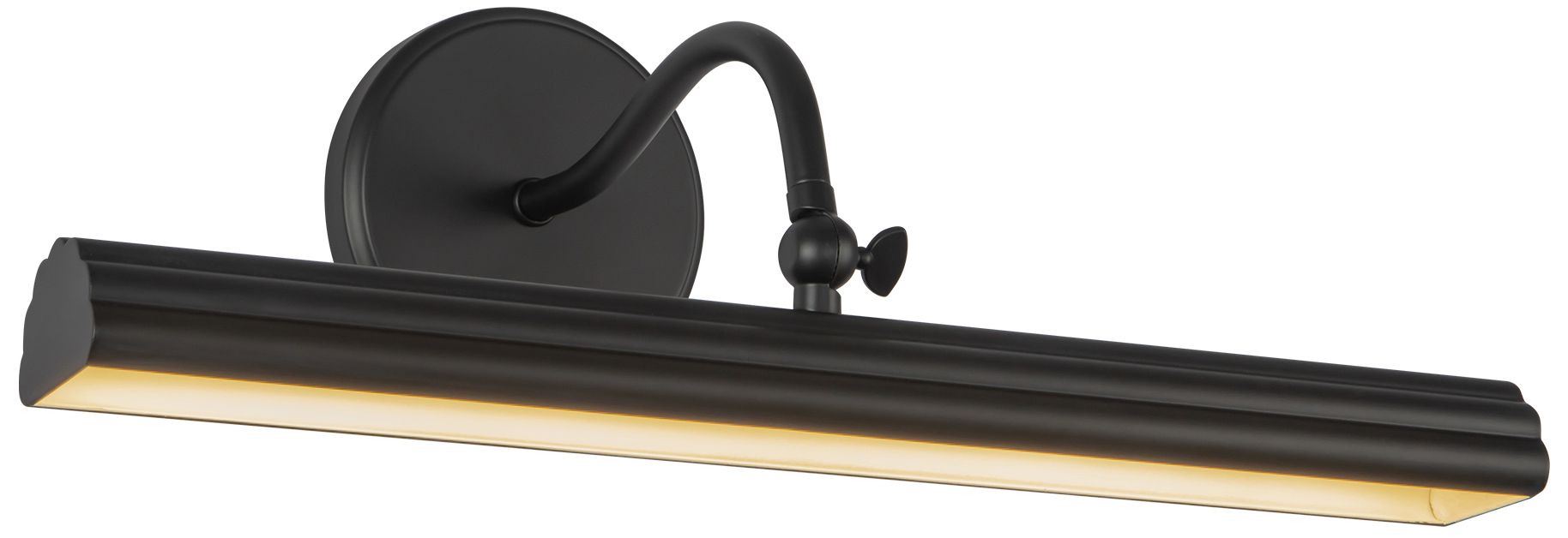 Image 6 Dottie 18-in Matte Black dimmable LED Wall/Picture Light more views