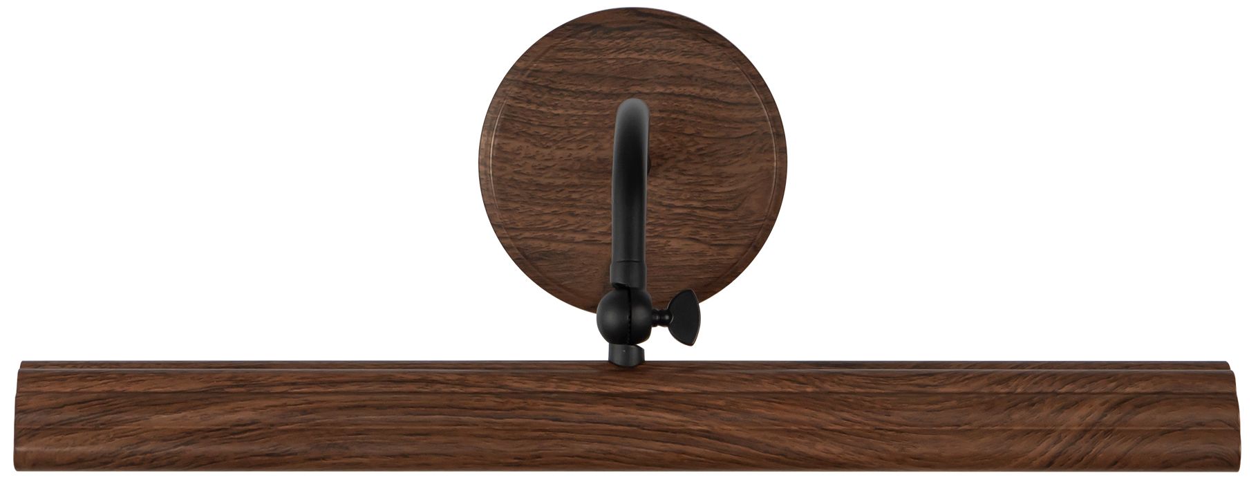 Image 2 Dottie 18-in Walnut Brown dimmable LED Wall/Picture Light