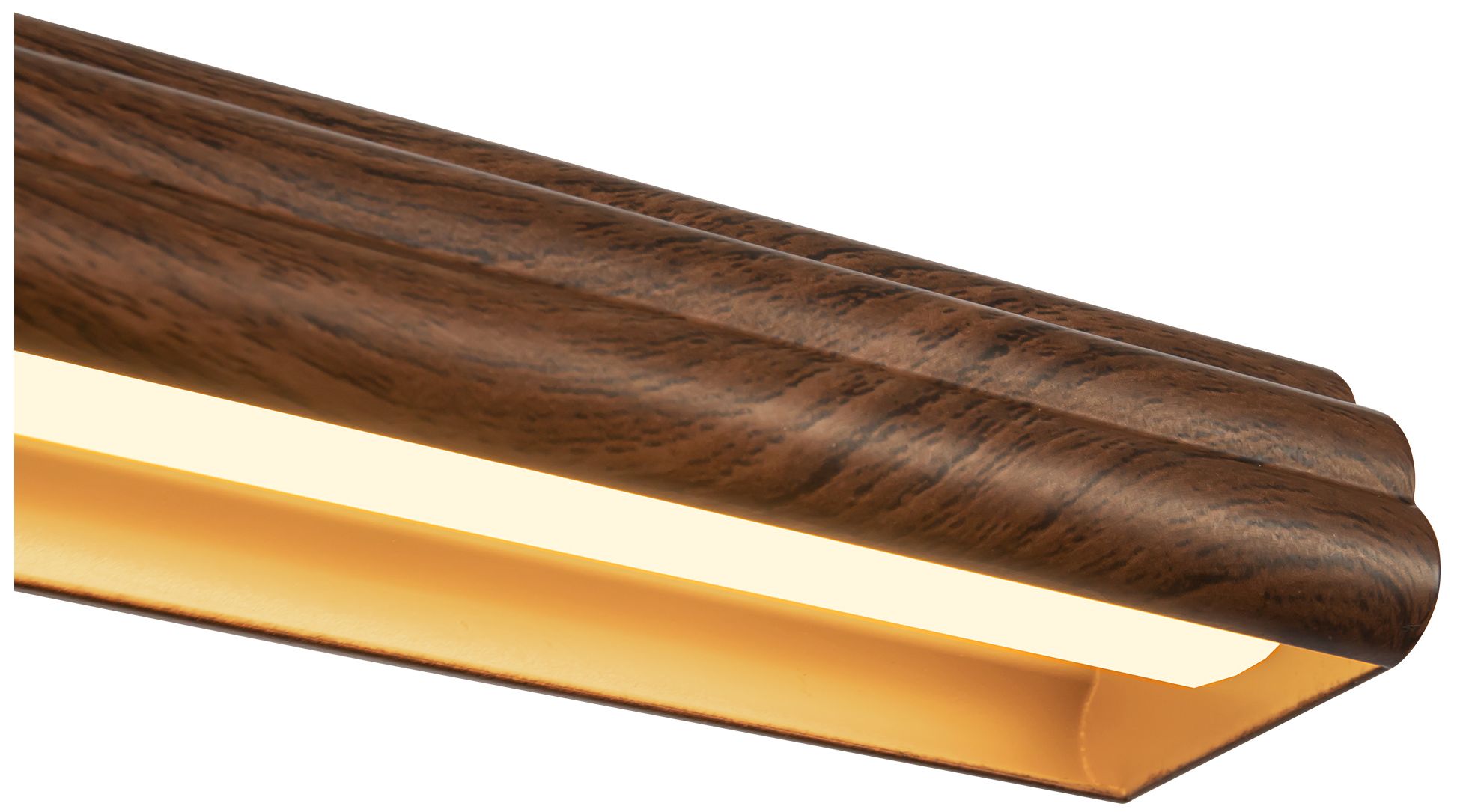 Image 7 Dottie 18-in Walnut Brown dimmable LED Wall/Picture Light more views