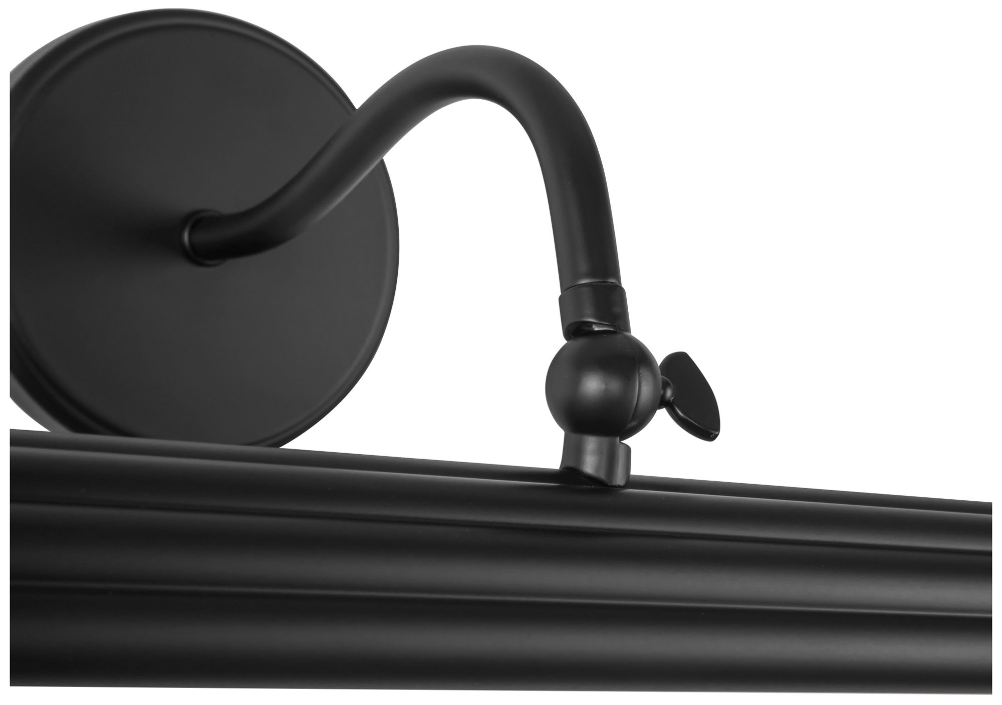 Image 5 Dottie 24-in Matte Black dimmable LED Wall/Picture Light more views