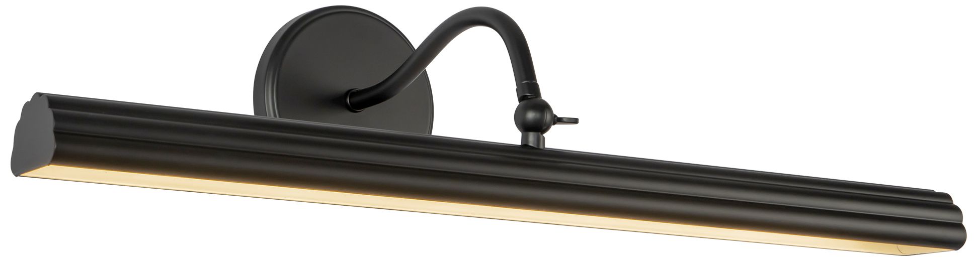 Image 6 Dottie 24-in Matte Black dimmable LED Wall/Picture Light more views