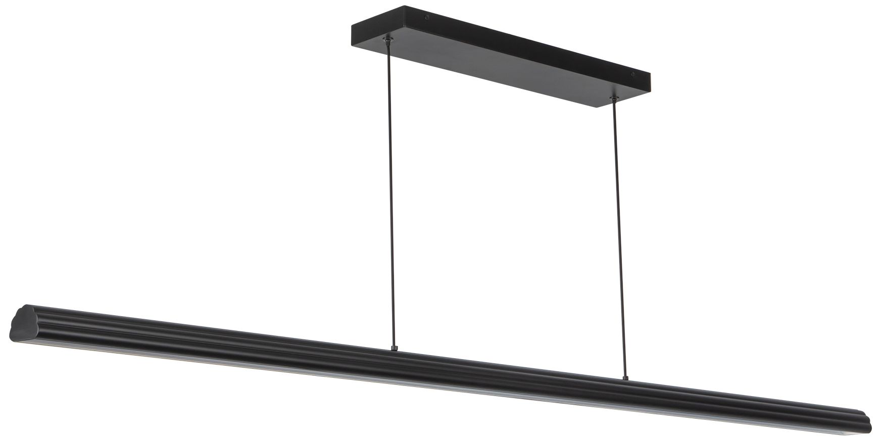 Thumbnail2 of Dottie 5-ft Matte Black dimmable LED Linear Pendant more views