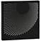 Dotwave 10.25" High Textured Black LED Sconce