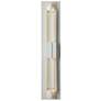 Double Axis 23.5"H Coastal White Small LED Outdoor Sconce With Clear S