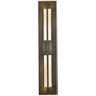 Double Axis 23 1/2" High Bronze LED Outdoor Wall Light