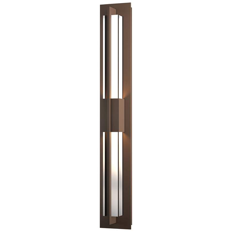 Image 1 Double Axis 37 3/4"H Coastal Bronze LED Outdoor Wall Light