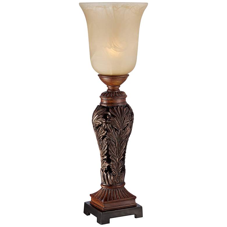 Image 3 Double Bronze 24 inch Traditional Console Lamp by Regency Hill