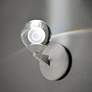 1_Double Bubble 7.75"H x 6.13"W 1-Light Wall Sconce in Satin Nickel