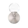 3_Double Bubble 7.75"H x 6.13"W 1-Light Wall Sconce in Satin Nickel more views