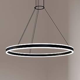 Image1 of Double Corona 48" LED Ring Pendant
