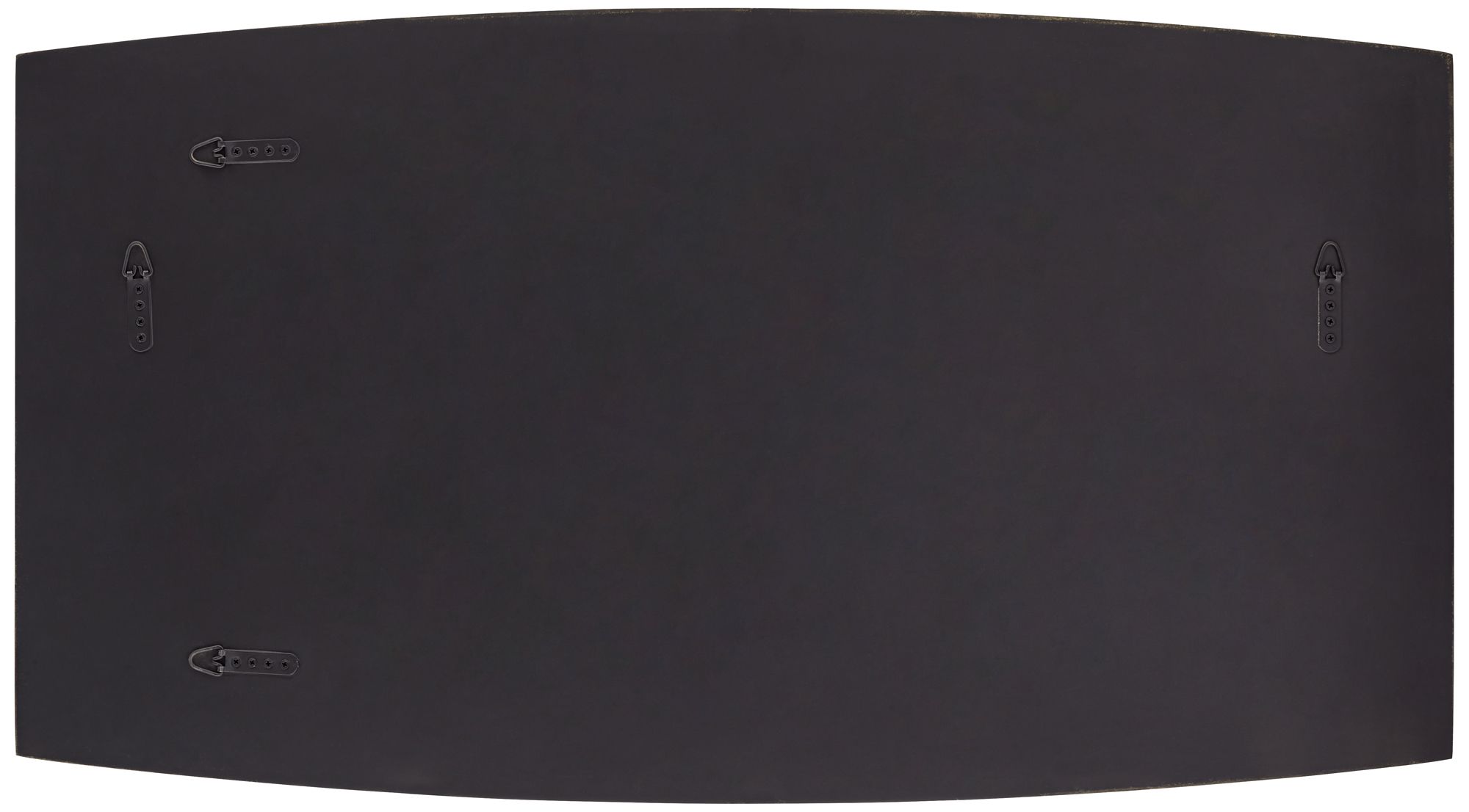 Double Cross Gold 23 1/4" x 42" Rectangular Wall Mirrors Set of 2